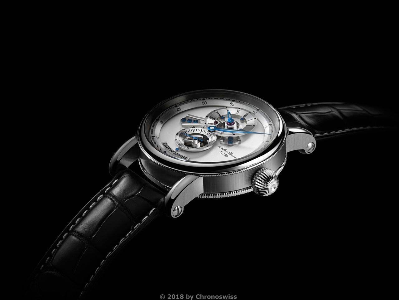 Chronoswiss: Sirius Flying Regulator Open Gear