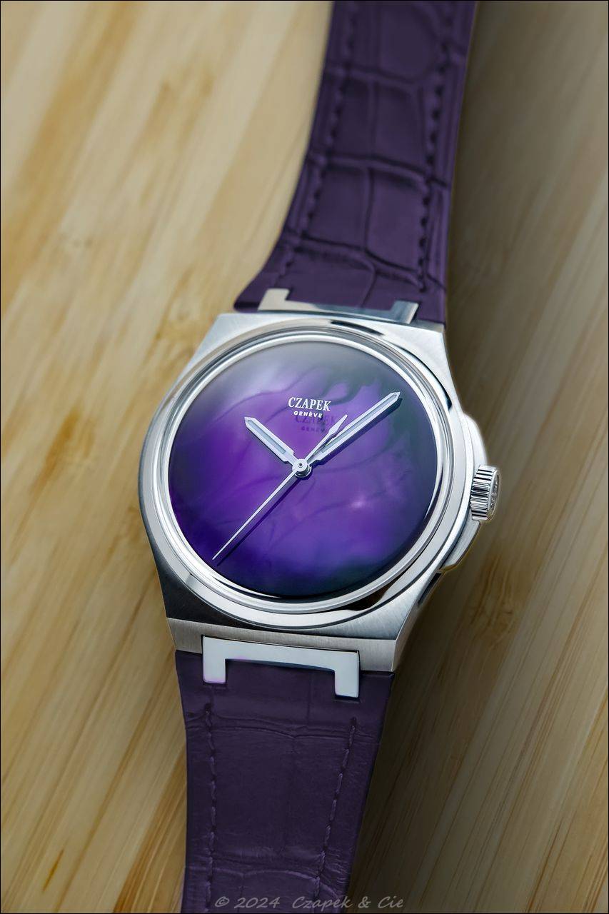 Czapek & Cie stellt das Modell Antarctique Purple Storm vor